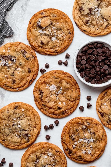 salted malted crispy cookies.